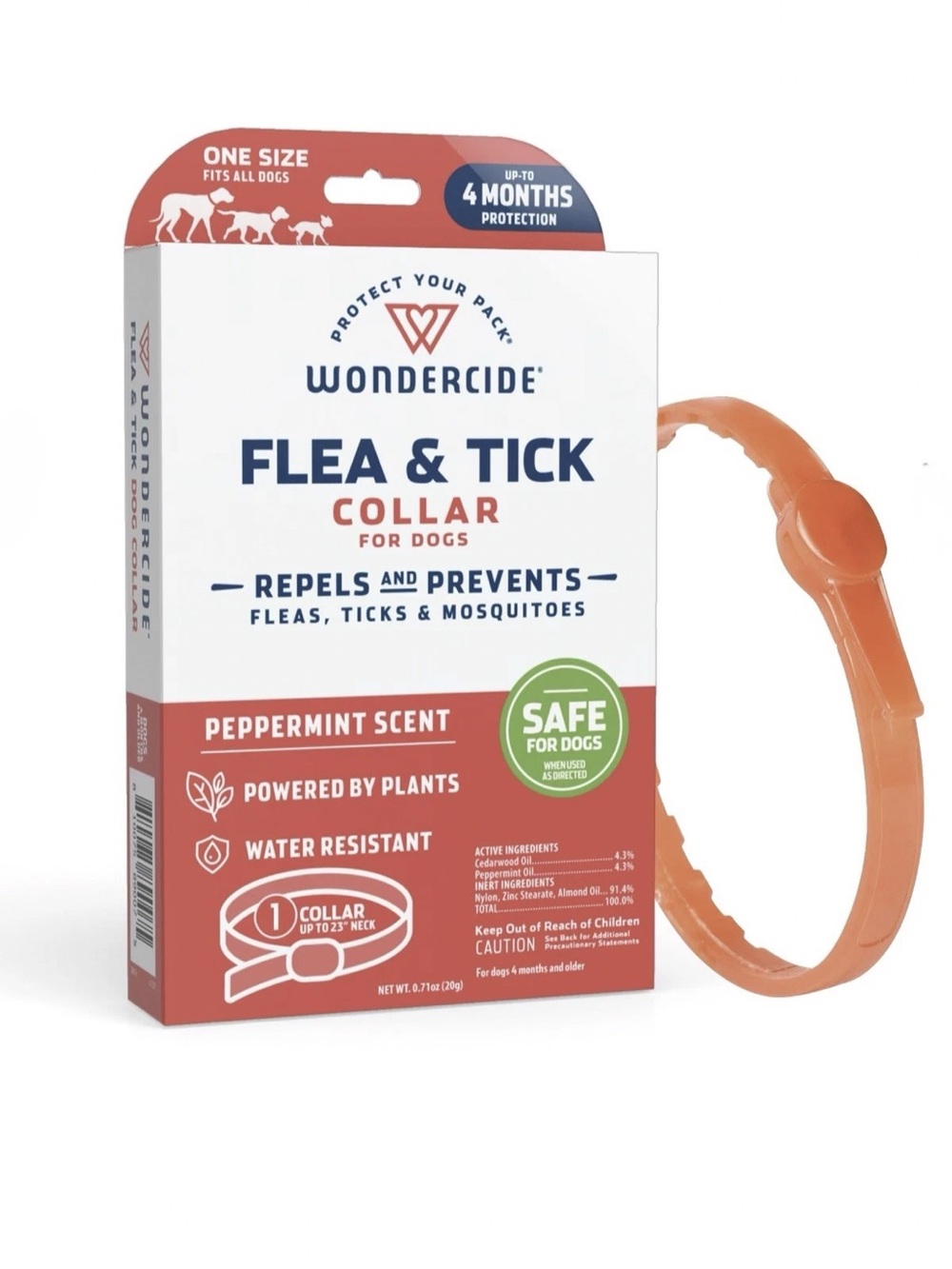 Dog Flea Tick Repellent Collar (1ct)